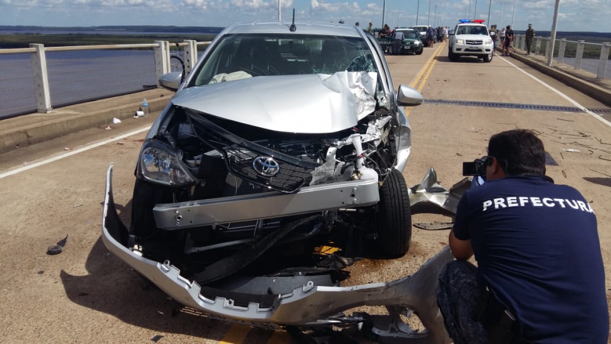 Un Ni O Grave Por Accidente En Puente Internacional General San Mart N