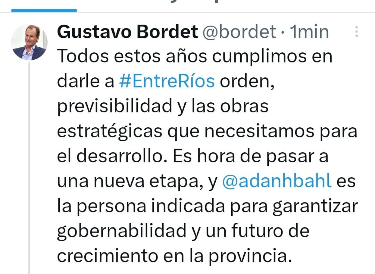 Bordet Eligi A Bahl Como Su Precandidato A Gobernador