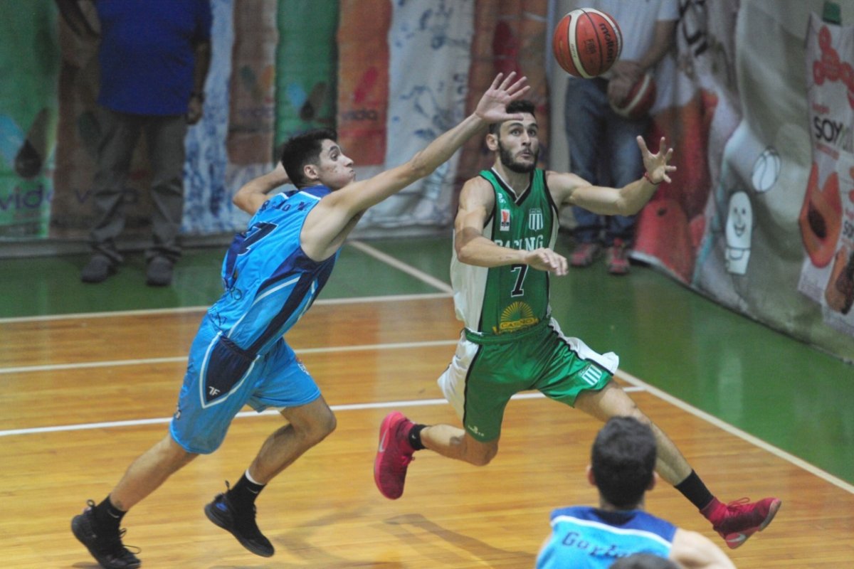 Racing fue sorprendido por Luis Luciano en el "Giusto"