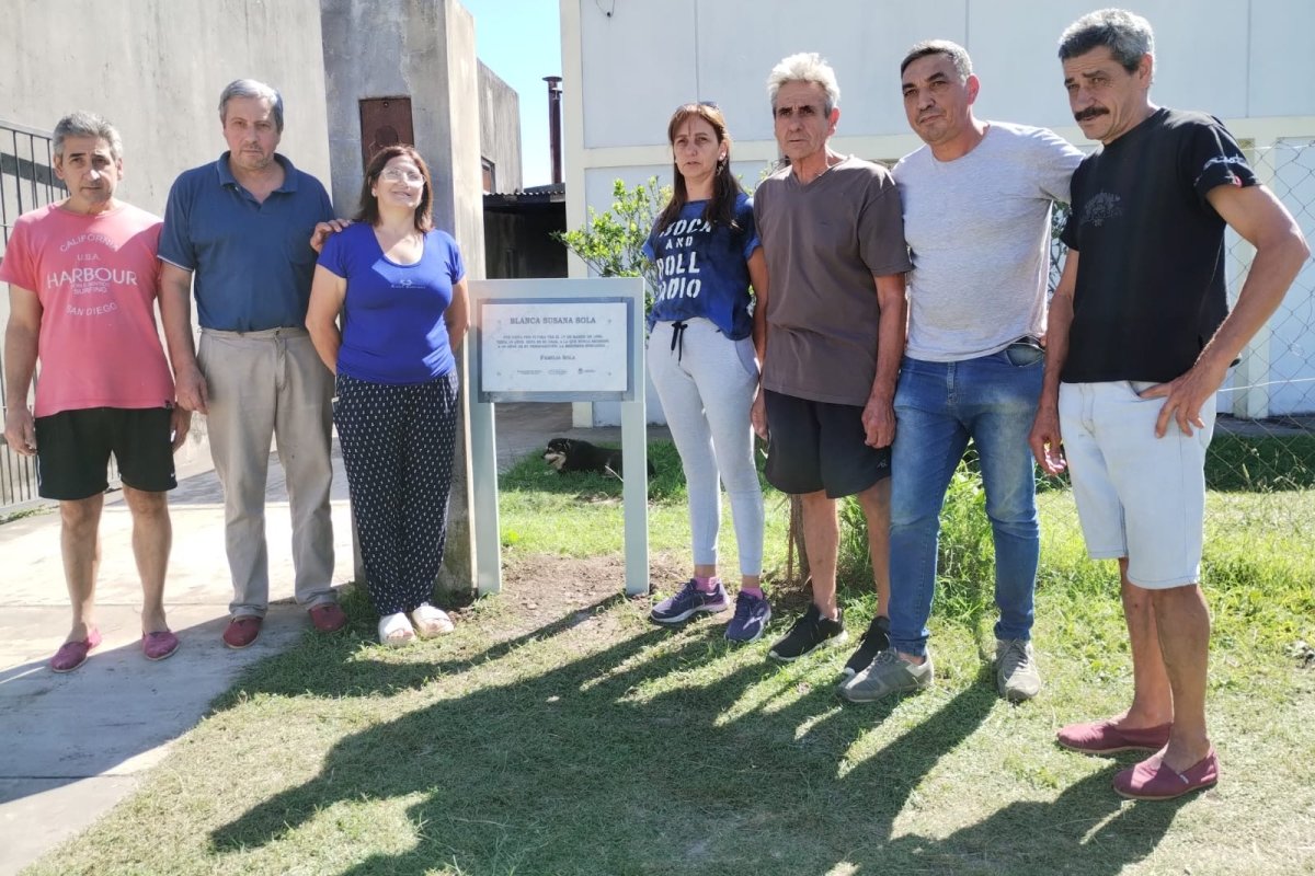 Familiares de Blanca Susana Sola