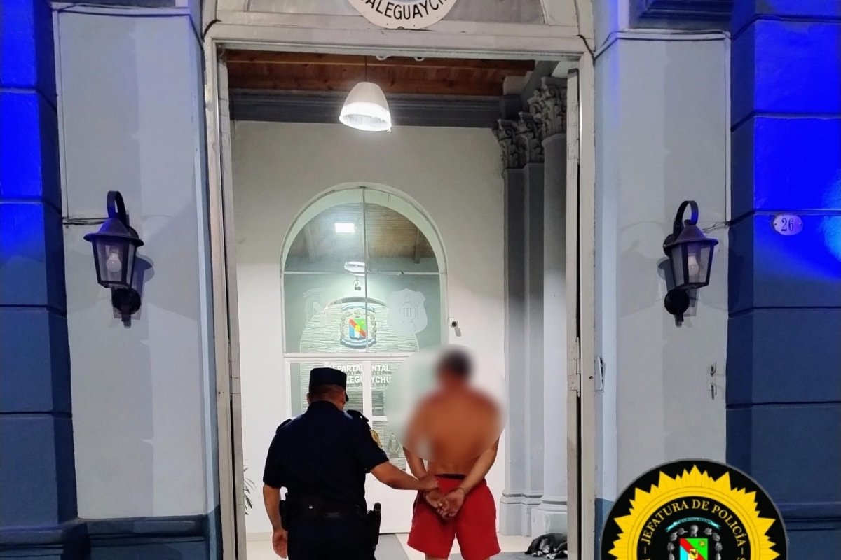 Agresor detenido