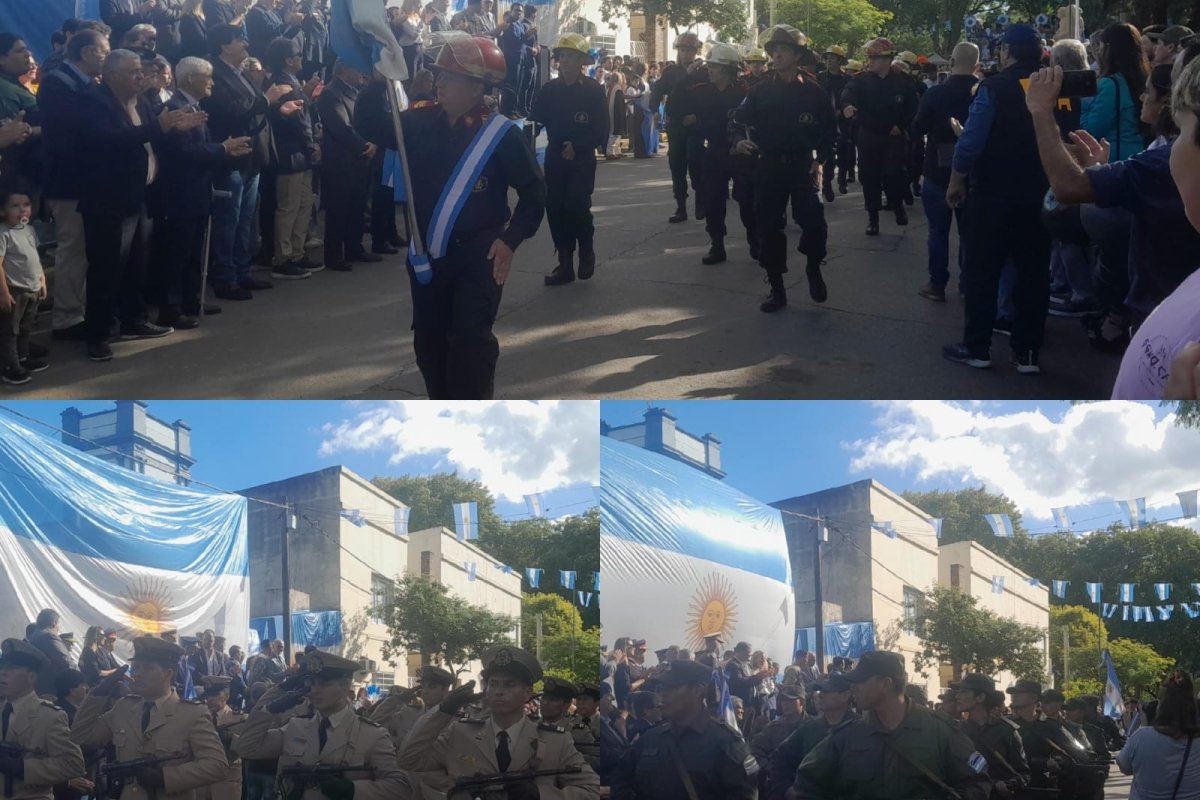 Desfile de las Fuerzas de Seguridad