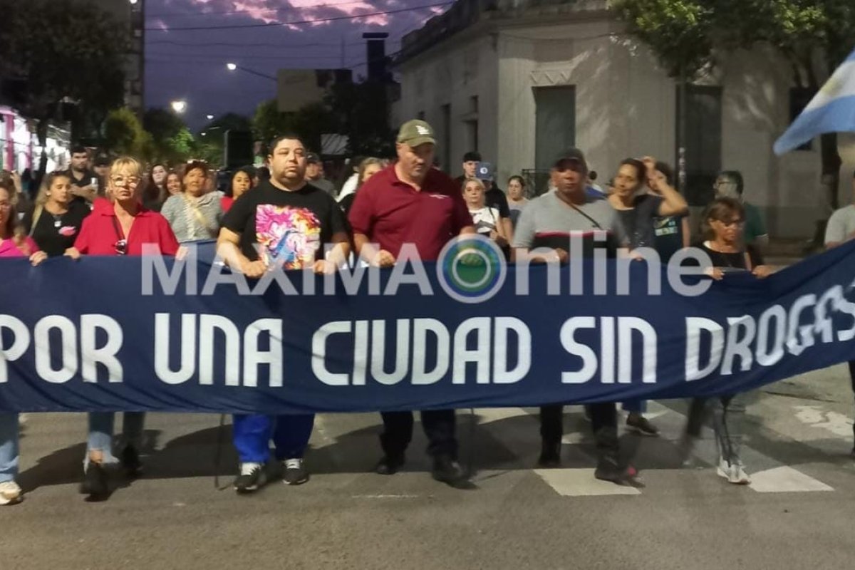 Marcha en Gualeguaychú Marcha en Gualeguaychú