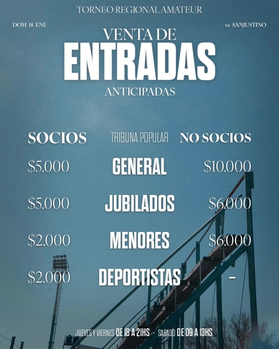 Precio entradas tribuna madera