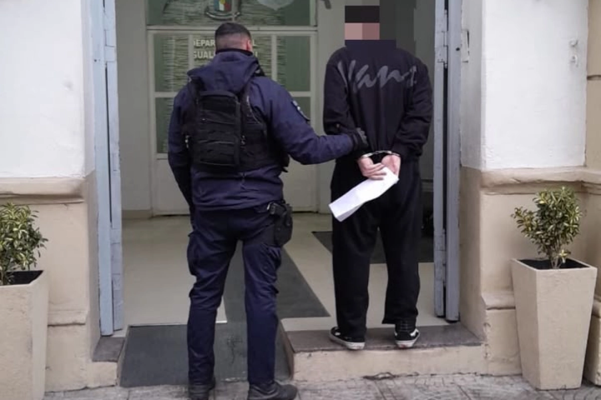 Agresor detenido